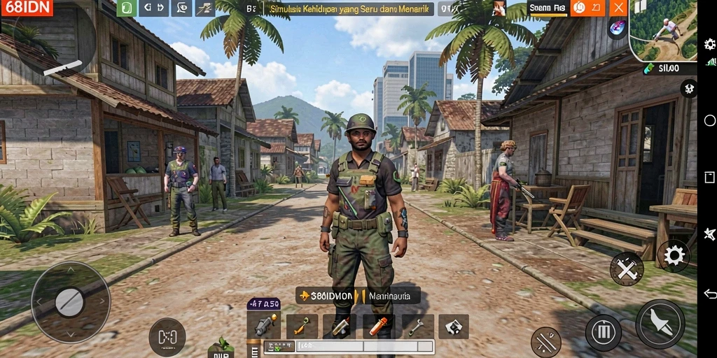 Pengalaman gameplay yang mendalam dalam dunia simulasi 68IDN.