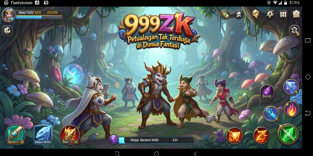 Screenshot gameplay 999ZK yang menunjukkan aksi dalam petualangan seru.