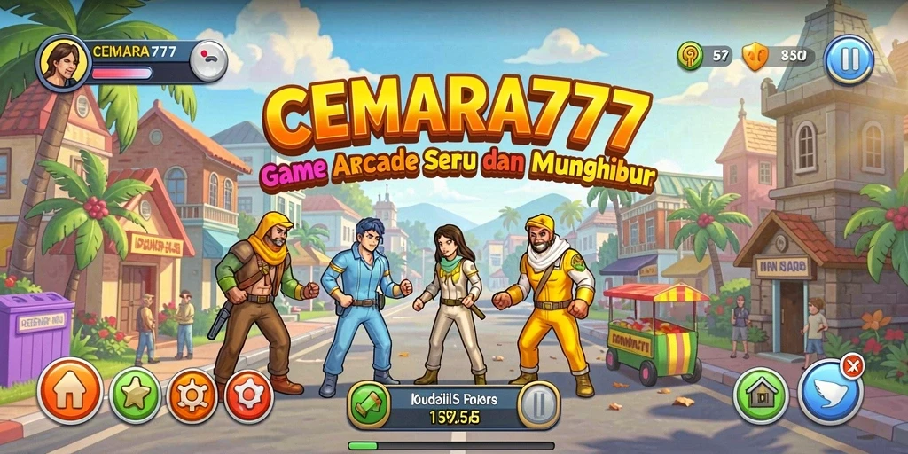 Tampilan gameplay seru CEMARA777 yang penuh tantangan.
