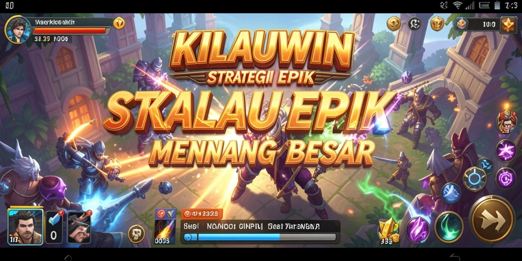 Tangkapan layar gameplay KILAUWIN yang menampilkan aksi strategi seru.