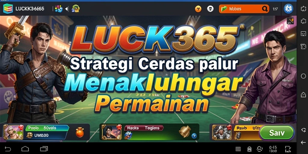 Tampilan utama gameplay LUCK365 yang menarik dan strategis.