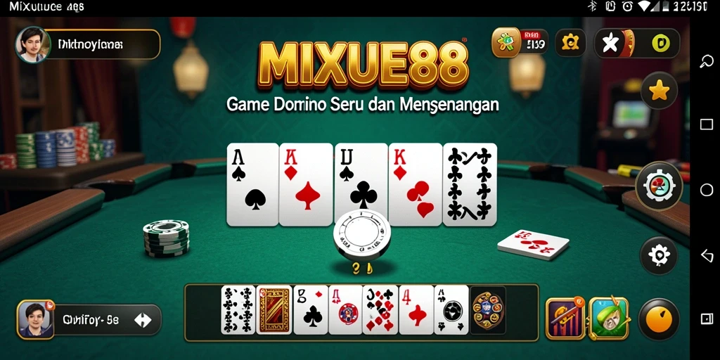 Tampilan gameplay MIXUE88 yang seru dan interaktif.