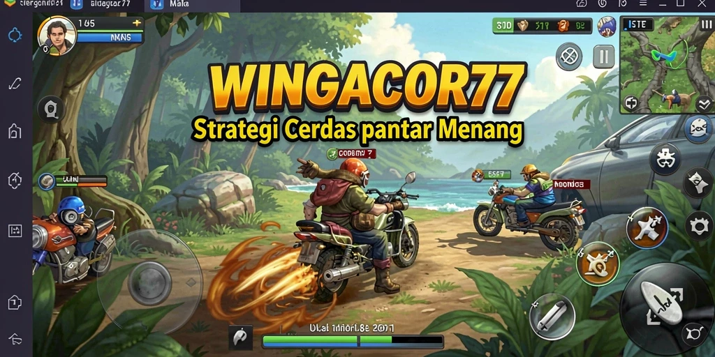 Screenshot gameplay WINGACOR77 yang menunjukkan pertempuran strategis yang mendebarkan.