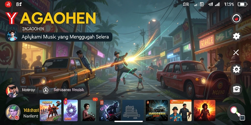 Tampilan gameplay YAGAOHEN yang memukau dan menarik.