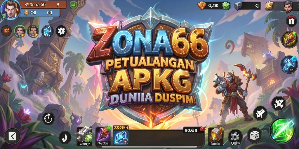 Menampilkan momen seru pertarungan epic di ZONA66.