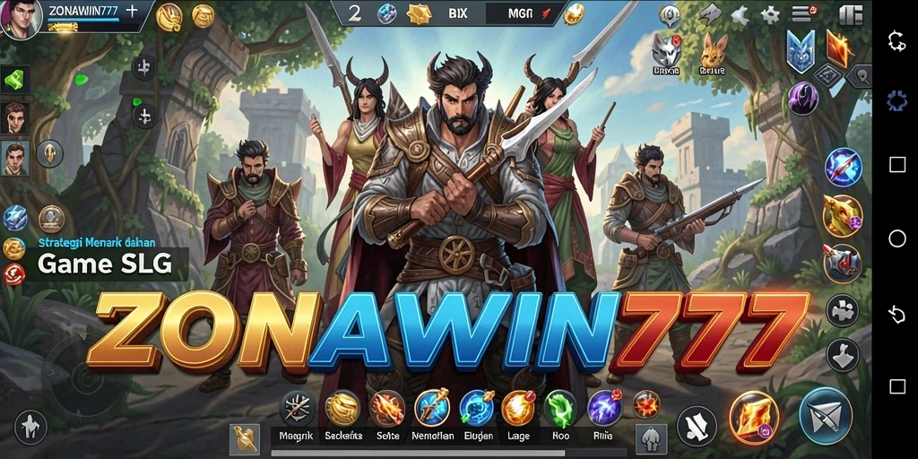 Tampilan gameplay ZONAWIN777 yang penuh strategi dan aksi.
